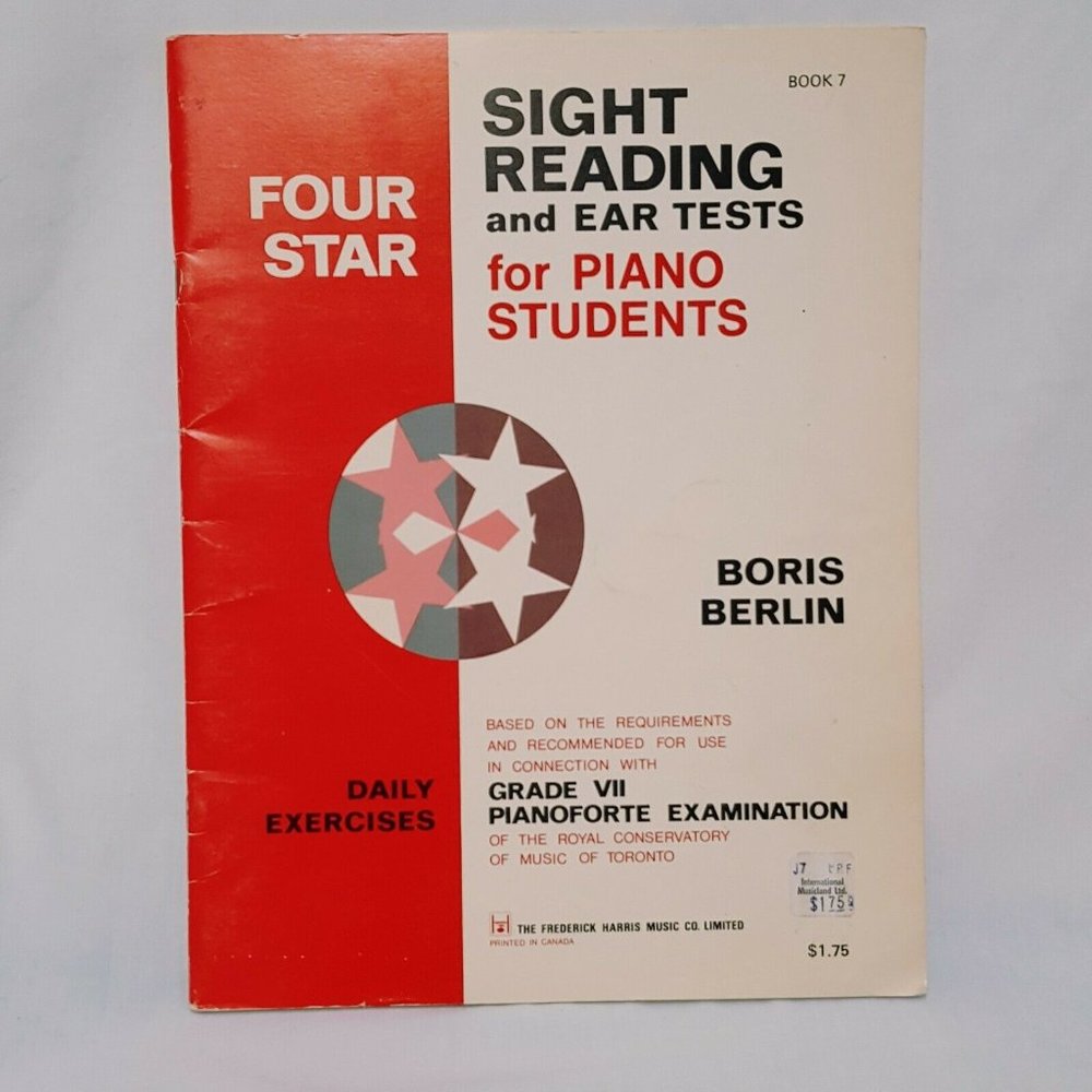 Piano Students Four Star Sight Reading and Ear